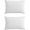 image:imageLaura Ashley  King Comforter Set 7 Piece Bedding Set with Comforter Shams and Bed Sheets Soft Microfiber Lightweight AllSeason Reversible Waffle Design Bella WhiteWaffle Bella White