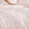 image:imageLaura Ashley  King Comforter Set 7 Piece Bedding Set with Comforter Shams and Bed Sheets Soft Microfiber Lightweight AllSeason Reversible Waffle Design Bella WhitePintuck Pink