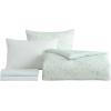 image:imageLaura Ashley  King Comforter Set Soft amp Reversible Floral Bedding with Bonus Bed Sheets amp Pillowcases 7 Piece Bed Set for Year Round Comfort Quartet Jaynie TickingStripe BlueQuartet JaynieTicking Stripe Blue