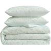 image:imageLaura Ashley  King Comforter Set Soft amp Reversible Floral Bedding with Bonus Bed Sheets amp Pillowcases 7 Piece Bed Set for Year Round Comfort Quartet Jaynie TickingStripe BlueQuartet JaynieTicking Stripe Blue