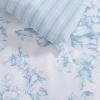 image:imageLaura Ashley  King Comforter Set Soft amp Reversible Floral Bedding with Bonus Bed Sheets amp Pillowcases 7 Piece Bed Set for Year Round Comfort Quartet Jaynie TickingStripe BlueDelphine Saras Sprig Blue