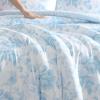 image:imageLaura Ashley  Queen Comforter Set Bedding Set Includes Matching Bed Sheets Shams amp Pillowcases Medium Weight OekoTEX Certified Anja BlueAnja Blue