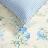 image:imageLaura Ashley  Queen Comforter Set Reversible Cotton Floral Bedding with a Naturally Soft Feel 3 Piece Bed Set with Matching Pillowcases Blossom Dance BlueBlossom Dance