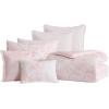 image:imageLaura Ashley  Twin Comforter Set Soft and Reversible Cotton Bedding with Bonus Bed Sheets amp Pillowcases 5Piece Floral Bed Set Natalie Bedford PinkNatalie Bedford Pink
