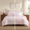 image:imageLaura Ashley  Twin Comforter Set Soft and Reversible Cotton Bedding with Bonus Bed Sheets amp Pillowcases 5Piece Floral Bed Set Natalie Bedford PinkNatalie Bedford Pink