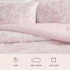 image:imageLaura Ashley  Twin Comforter Set Soft and Reversible Cotton Bedding with Bonus Bed Sheets amp Pillowcases 5Piece Floral Bed Set Natalie Bedford PinkNatalie Bedford Pink