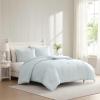 image:imageLaura Ashley  Twin Comforter Set Striped Cotton Bedding with a Naturally Soft Feel 2 Piece Bed Set with Matching Pillowcase Dilly Dally Stripe BlueDilly Dally Stripe Blue