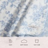 image:imageLaura Ashley  Plush Throw Blanket 50x70 Soft and Warm with a Lightweight Feel Reversible Floral Design with Stripe Reverse Bedford Pink PinkBedford Stripe Blue