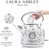image:imageLaura Ashley Stainless Steel Electric Kettle 17 Liter  1500W Rapid Boil Electric Kettles for Boiling Water  Electric Tea Kettles Automatic Shut Off  Overheat amp Boil Dry Protection Cordless KettleElveden White