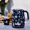 image:imageLaura Ashley Stainless Steel Electric Kettle 17 Liter  1500W Rapid Boil Electric Kettles for Boiling Water  Electric Tea Kettles Automatic Shut Off  Overheat amp Boil Dry Protection Jug KettleElveden Navy