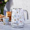 image:imageLaura Ashley Stainless Steel Electric Kettle 17 Liter  1500W Rapid Boil Electric Kettles for Boiling Water  Electric Tea Kettles Automatic Shut Off  Overheat amp Boil Dry Protection Jug KettleElveden White