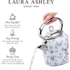 image:imageLaura Ashley Stainless Steel Electric Kettle 17 Liter  1500W Rapid Boil Electric Kettles for Boiling Water  Electric Tea Kettles Automatic Shut Off  Overheat amp Boil Dry Protection Cordless KettleChina Rose