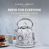 image:imageLaura Ashley Stainless Steel Electric Kettle 17 Liter  1500W Rapid Boil Electric Kettles for Boiling Water  Electric Tea Kettles Automatic Shut Off  Overheat amp Boil Dry Protection Cordless KettleWild Meadow