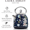 image:imageLaura Ashley Stainless Steel Electric Kettle 17 Liter  1500W Rapid Boil Electric Kettles for Boiling Water  Electric Tea Kettles Automatic Shut Off  Overheat amp Boil Dry Protection Cordless KettleElveden Navy