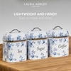 image:imageLaura Ashley VQ 3pc Canister Set  Wild MeadowChina Rose Canister Set
