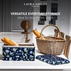 image:imageLaura Ashley VQ 3pc Canister Set  Wild MeadowElveden Navy Canister Set