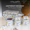 image:imageLaura Ashley VQ 3pc Canister Set  Wild MeadowElveden White Canister Set