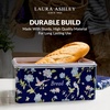 image:imageLaura Ashley VQ Bread Bin  Wild MeadowElveden Navy Bread Bin