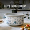 image:imageVQ  Laura Ashley 68 Quart Slow Cooker  Wild MeadowChina Rose 68 Quart Slow Cooker
