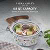 image:imageVQ  Laura Ashley 68 Quart Slow Cooker  Wild MeadowElveden White 68 Quart Slow Cooker
