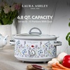 image:imageVQ  Laura Ashley 68 Quart Slow Cooker  Wild MeadowWild Meadow 68 Quart Slow Cooker