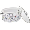 image:imageVQ  Laura Ashley 68 Quart Slow Cooker  Wild MeadowWild Meadow 68 Quart Slow Cooker