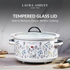 image:imageVQ  Laura Ashley 68 Quart Slow Cooker  Wild MeadowWild Meadow 68 Quart Slow Cooker