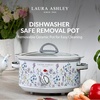 image:imageVQ  Laura Ashley 68 Quart Slow Cooker  Wild MeadowWild Meadow 68 Quart Slow Cooker
