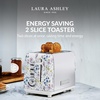 image:imageVQ Laura Ashley Stainless Steel 2 Slice Toaster Wild MeadowWild Meadow