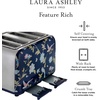 image:imageVQ Laura Ashley Stainless Steel 4 Slice Toaster Wild MeadowElveden Navy