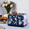 image:imageVQ Laura Ashley Stainless Steel 4 Slice Toaster Wild MeadowElveden Navy