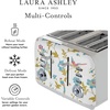 image:imageVQ Laura Ashley Stainless Steel 4 Slice Toaster Wild MeadowElveden White