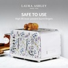 image:imageVQ Laura Ashley Stainless Steel 4 Slice Toaster Wild MeadowWild Meadow