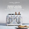 image:imageVQ Laura Ashley Stainless Steel 4 Slice Toaster Wild MeadowWild Meadow