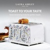 image:imageVQ Laura Ashley Stainless Steel 4 Slice Toaster Wild MeadowWild Meadow