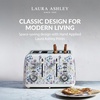 image:imageVQ Laura Ashley Stainless Steel 4 Slice Toaster Wild MeadowWild Meadow