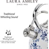 image:imageVQ Laura Ashley Wild Meadow 25L Stainless Steel Tea Kettle Stovetop Whistling Teapot for Induction Gas Hob or others Silicon Coated Cool Handle amp Push Button Mechanism Vintage Stove Top KettleChina Rose 25L Stove Top Kettle
