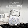 image:imageVQ Laura Ashley Wild Meadow 25L Stainless Steel Tea Kettle Stovetop Whistling Teapot for Induction Gas Hob or others Silicon Coated Cool Handle amp Push Button Mechanism Vintage Stove Top KettleWild Meadow 25L Stove Top Kettle