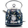 image:imageLaura Ashley Stainless Steel Electric Kettle 17 Liter  1500W Rapid Boil Electric Kettles for Boiling Water  Electric Tea Kettles Automatic Shut Off  Overheat amp Boil Dry Protection Cordless KettleElveden Navy