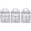 image:imageLaura Ashley VQ 3pc Canister Set  Wild MeadowWild Meadow Canister Set