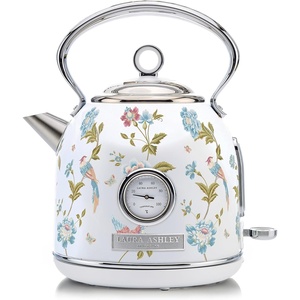 image:imageLaura Ashley Stainless Steel Electric Kettle 17 Liter  1500W Rapid Boil Electric Kettles for Boiling Water  Electric Tea Kettles Automatic Shut Off  Overheat amp Boil Dry Protection Cordless KettleElveden White