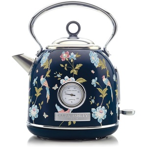 image:imageLaura Ashley Stainless Steel Electric Kettle 17 Liter  1500W Rapid Boil Electric Kettles for Boiling Water  Electric Tea Kettles Automatic Shut Off  Overheat amp Boil Dry Protection Cordless KettleElveden Navy