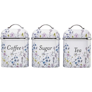 image:imageLaura Ashley VQ 3pc Canister Set  Wild MeadowWild Meadow Canister Set