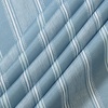 image:imageLaura Ashley Decorative Tablecloth Wrinkle and Stain Resistant Spillproof Water Repellent Easy Care Washable Polyester Fabric for Dining Kitchen Holiday and Party 60 x 84 Summer Palace SageBlue Stripe