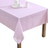 image:imageLaura Ashley Decorative Tablecloth Wrinkle and Stain Resistant Spillproof Water Repellent Easy Care Washable Polyester Fabric for Dining Kitchen Holiday and Party 60 x 84 Summer Palace SageBlush