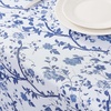 image:imageLaura Ashley Decorative Tablecloth Wrinkle and Stain Resistant Spillproof Water Repellent Easy Care Washable Polyester Fabric for Dining Kitchen Holiday and Party 60 x 84 Summer Palace SageCharlotte