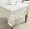 image:imageLaura Ashley Decorative Tablecloth Wrinkle and Stain Resistant Spillproof Water Repellent Easy Care Washable Polyester Fabric for Dining Kitchen Holiday and Party 60 x 84 Summer Palace SageForsythia
