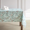 image:imageLaura Ashley Decorative Tablecloth Wrinkle and Stain Resistant Spillproof Water Repellent Easy Care Washable Polyester Fabric for Dining Kitchen Holiday and Party 60 x 84 Summer Palace SageEglantine