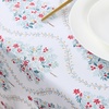 image:imageLaura Ashley Decorative Tablecloth Wrinkle and Stain Resistant Spillproof Water Repellent Easy Care Washable Polyester Fabric for Dining Kitchen Holiday and Party 60 x 84 Summer Palace SageTree Trellis