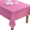 image:imageLaura Ashley Decorative Tablecloth Wrinkle and Stain Resistant Spillproof Water Repellent Easy Care Washable Polyester Fabric for Dining Kitchen Holiday and Party 60 x 84 Summer Palace SageMagenta